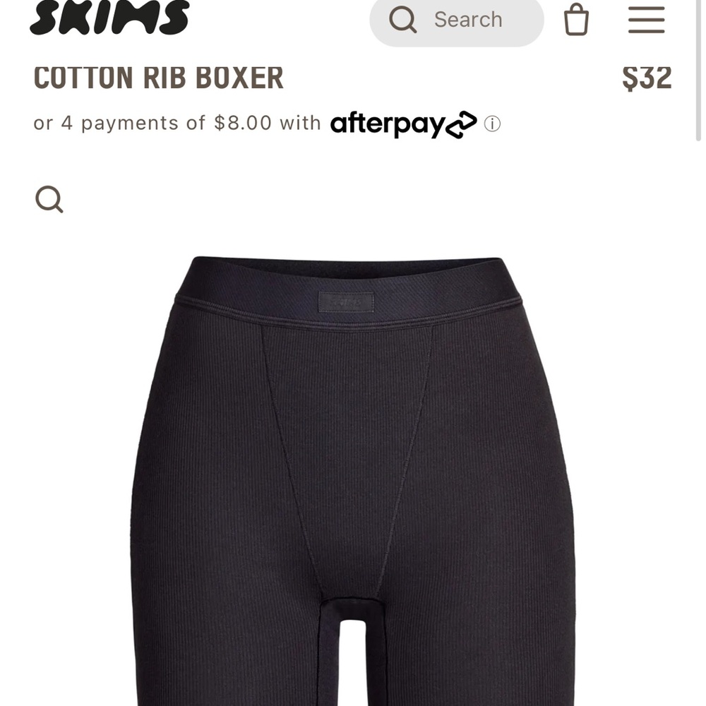SKIMS Cotton Rib Boxers